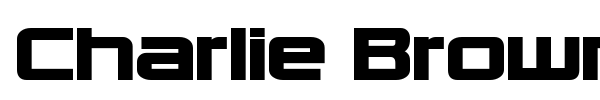 Charlie Brown M54 font preview